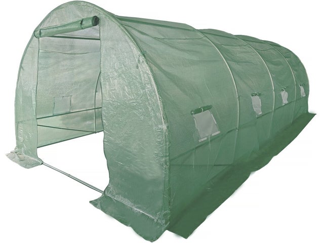 Serre tunelle de jardin 6 x 3 m 