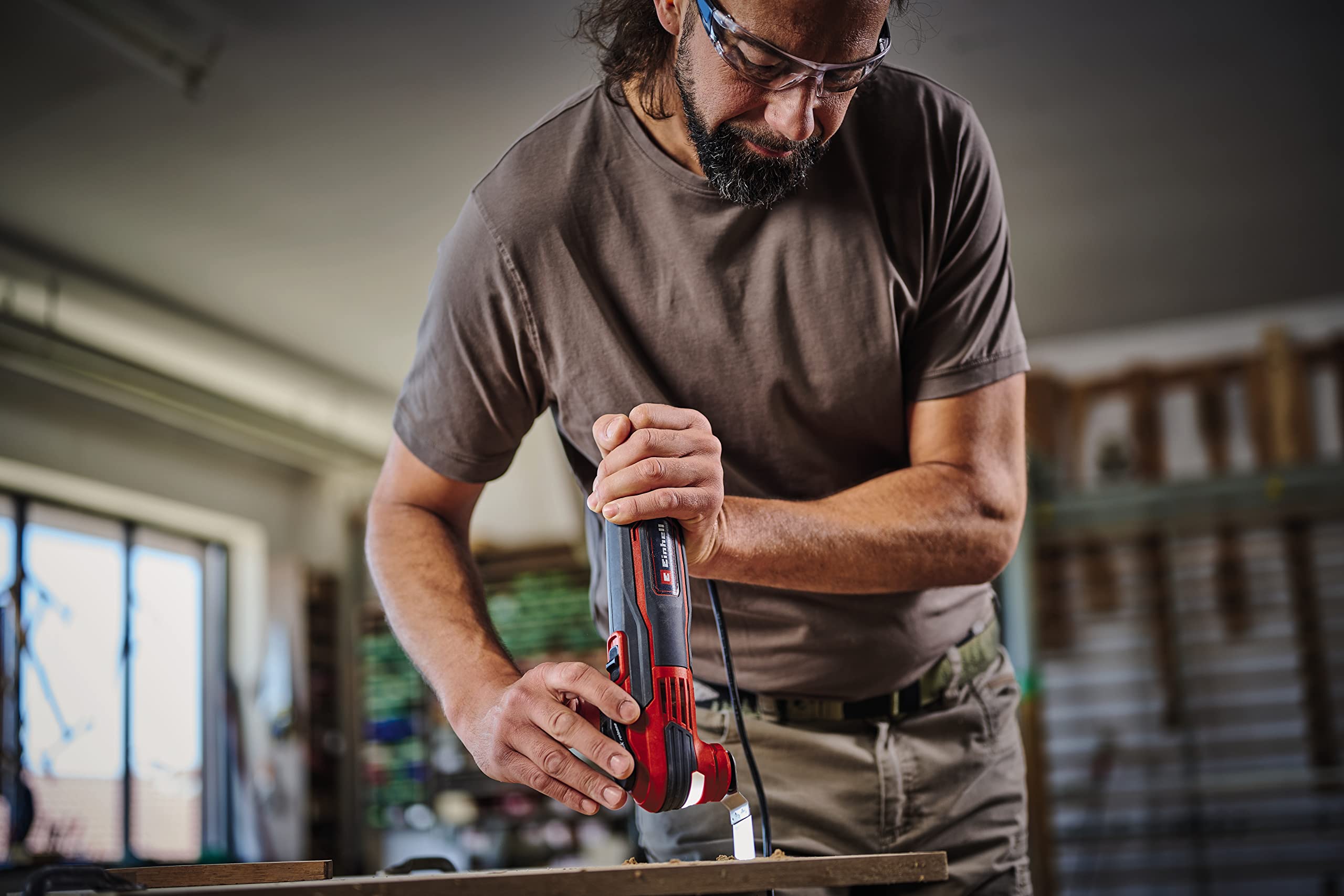 Outil multifonction Einhell TE-MG 350 EQ 4465155 + accessoires, + mallette 350 W - 5