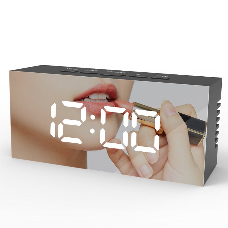 Réveil numérique, horloge numérique réveil led avec fonction roupillon