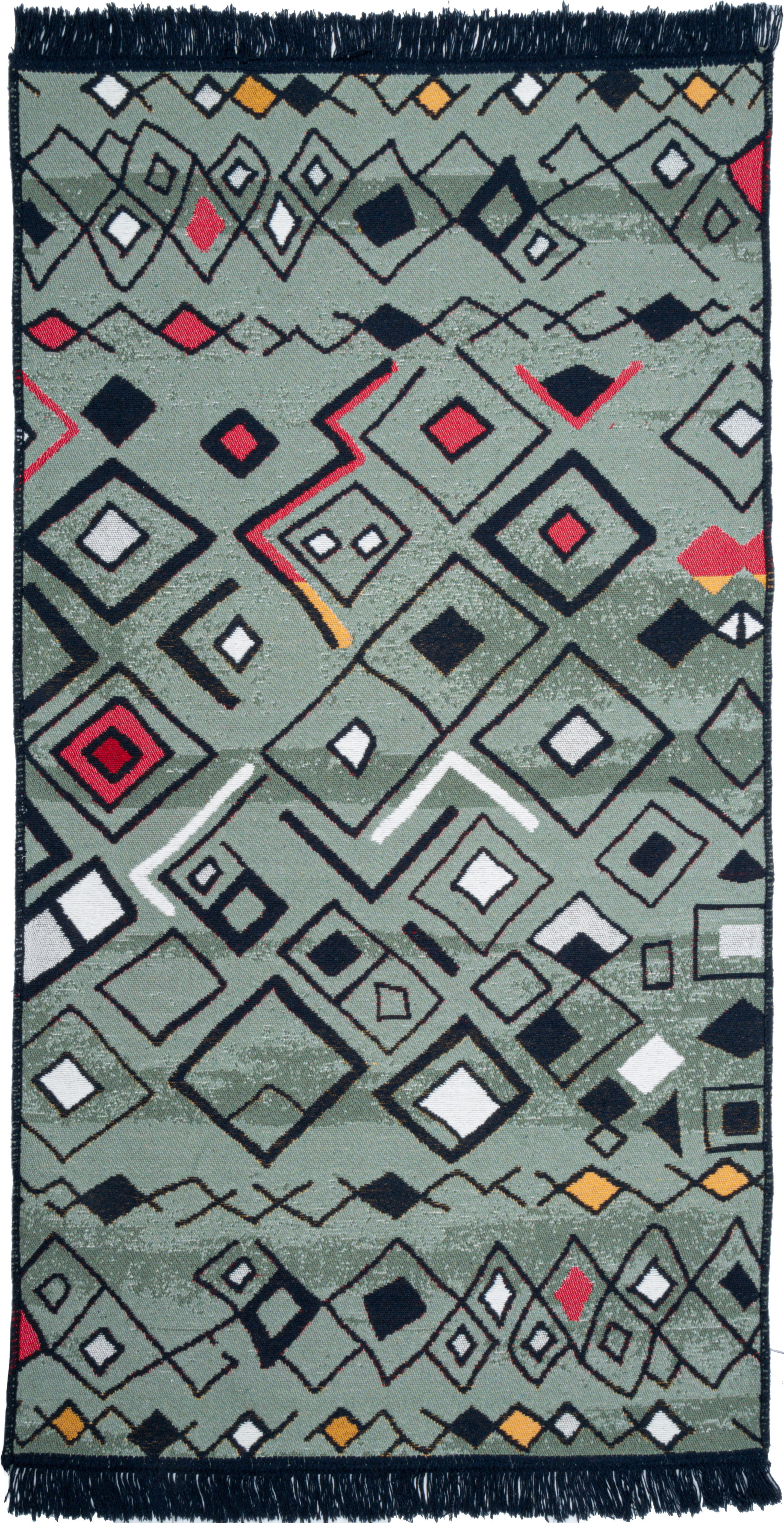 Dywan Multidecor Kilim Gold 80 x 150 cm boho granatowo-zielony 1 szt.
