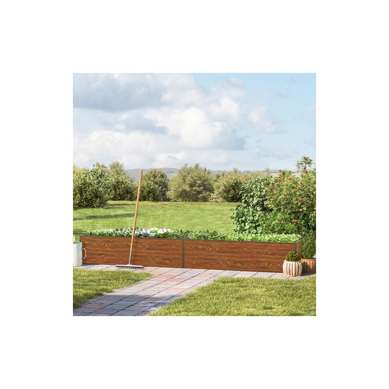 99 x 297 x 39 cm Grządka podwyższona, optyka drewna