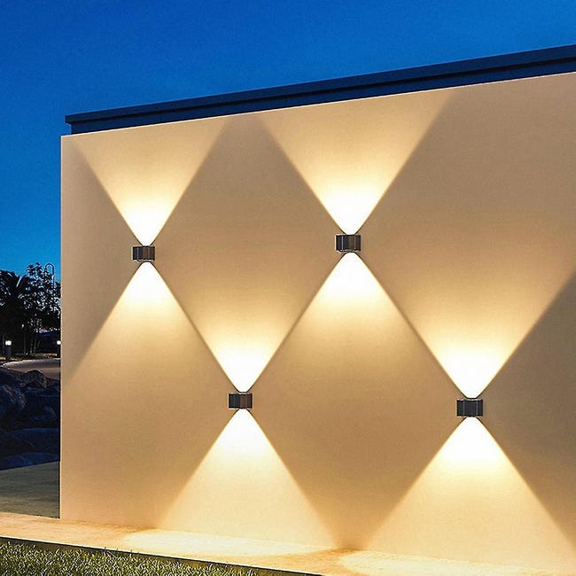 Popolare impermeabile IP66 cubetto di ghiaccio luce esterna da giardino in vetro Popolare impermeabile IP66 cubetto di ghiaccio luce esterna da giardino in vetro