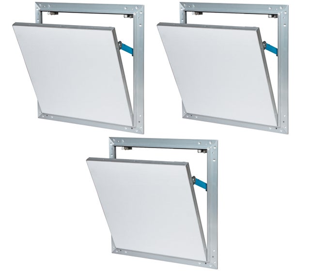 Semin Trappe de Visite HQ Hydro - 500 x 500 mm - Blanche - Isolante et Etanche (lot de 3)