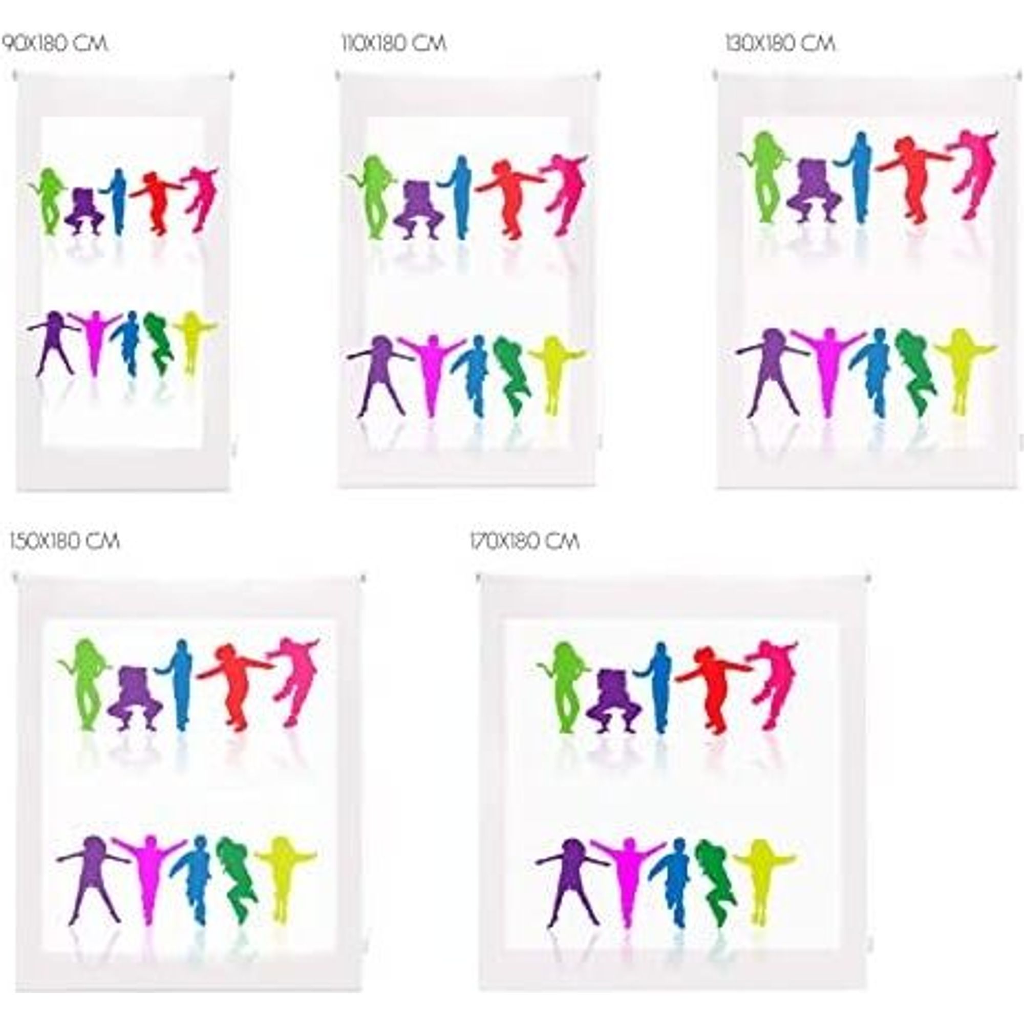 ECOMMERC3 | Tenda a Rullo Digitale Traslucida Misura 110x180 - Tenda a Rullo Traslucida in Tessuto Misura 107x175 - 4