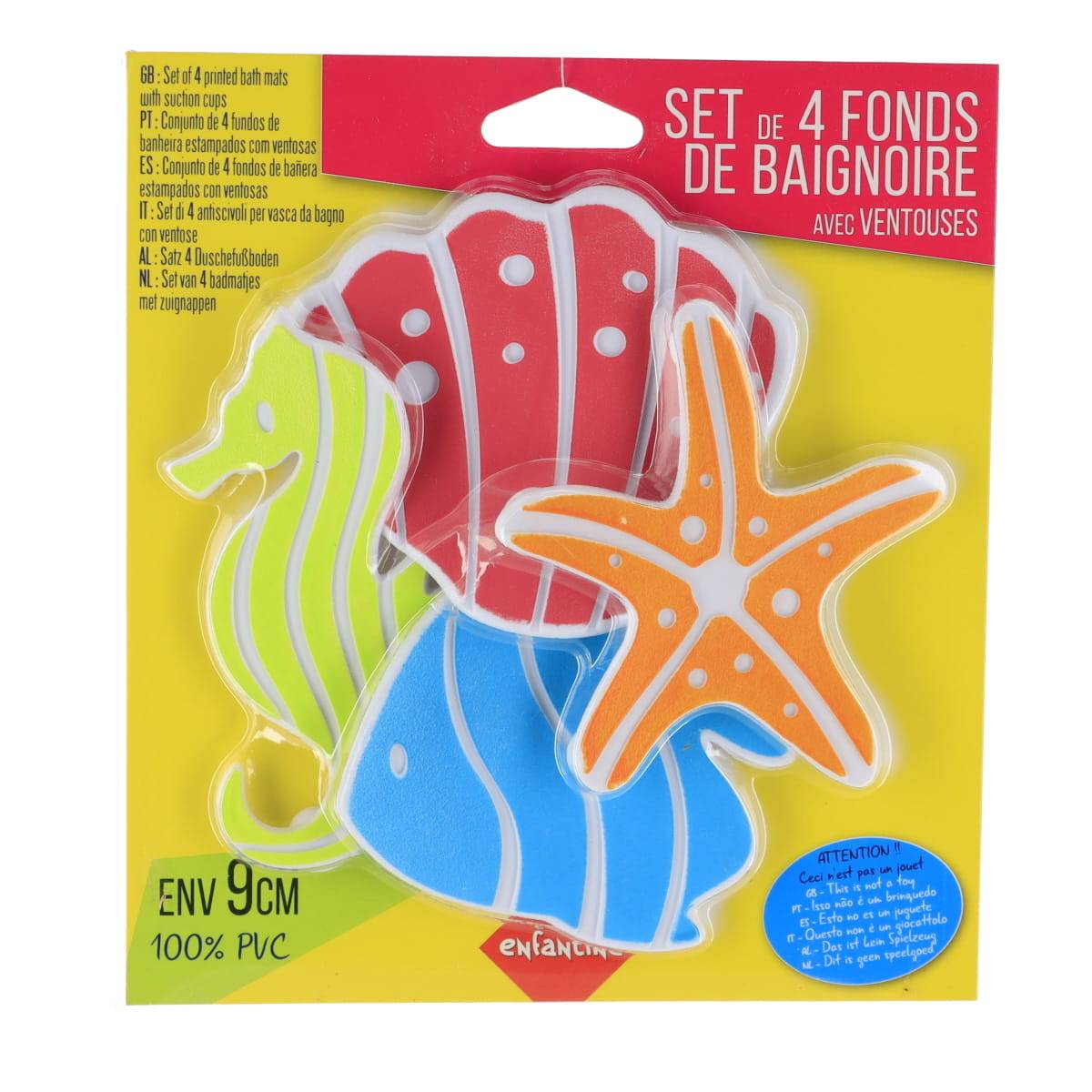 Juguetes De Baño Para Bebés - 6 Animales Marinos Flotantes, Antimoho, Seguros Para Bañera Y Piscina (1-4 Años)