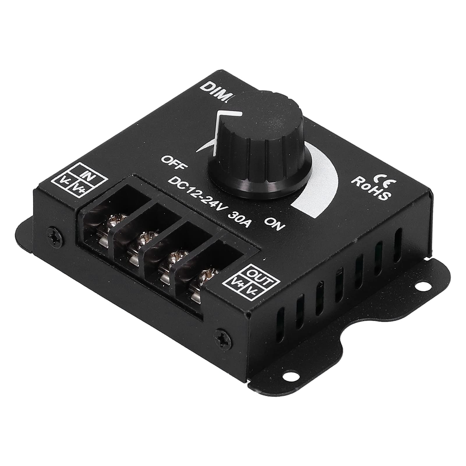 Interrupteur Variateur LED 30A 360W - Pour Bande LED Couleur Unique - Contrôleur D'intensité - Neuf Générique