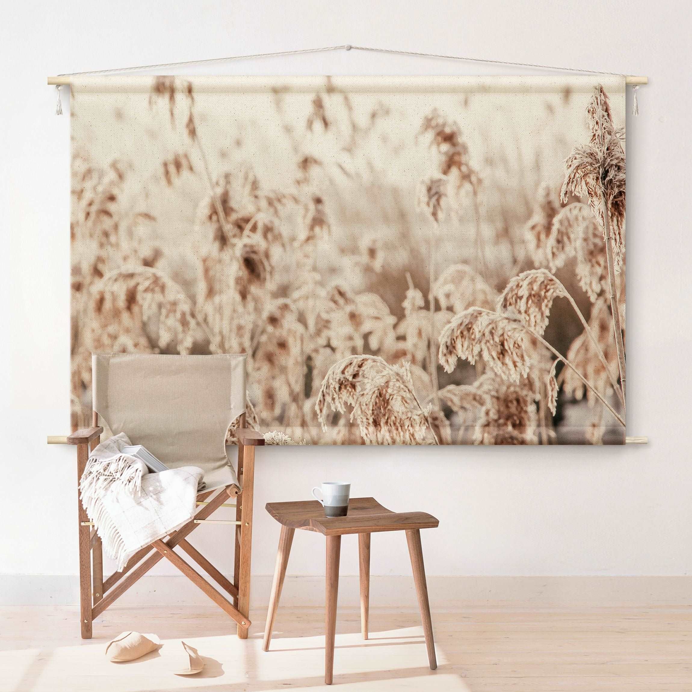 Leroy Reed Tapiz - An Ocean Of Sunlit Reed 205 x 137 cm | Leroy Merlin