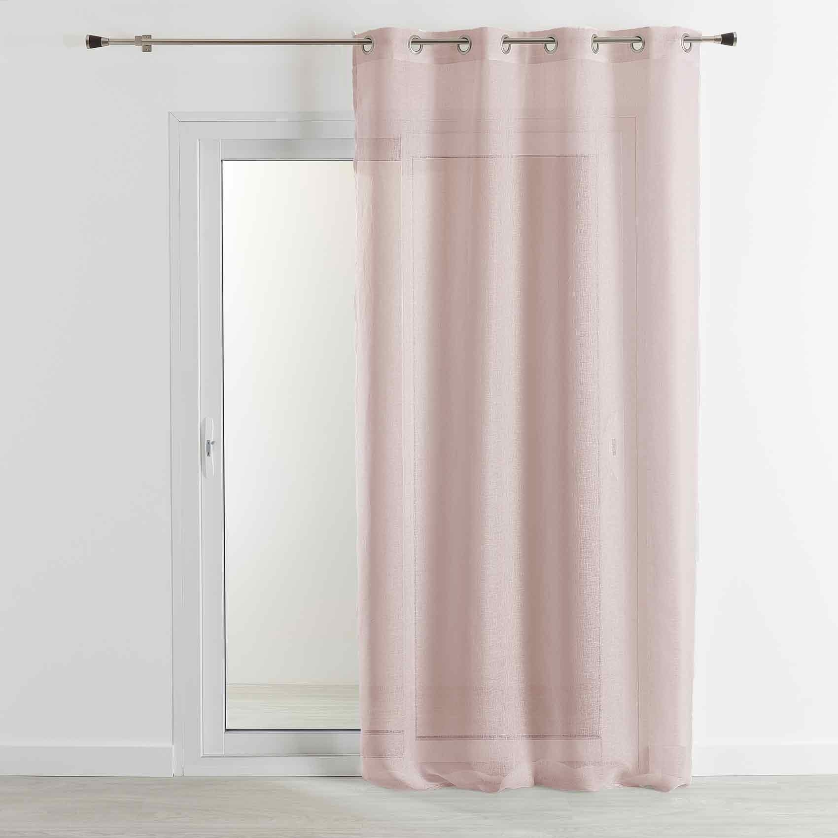 Voilage Rose Poudre