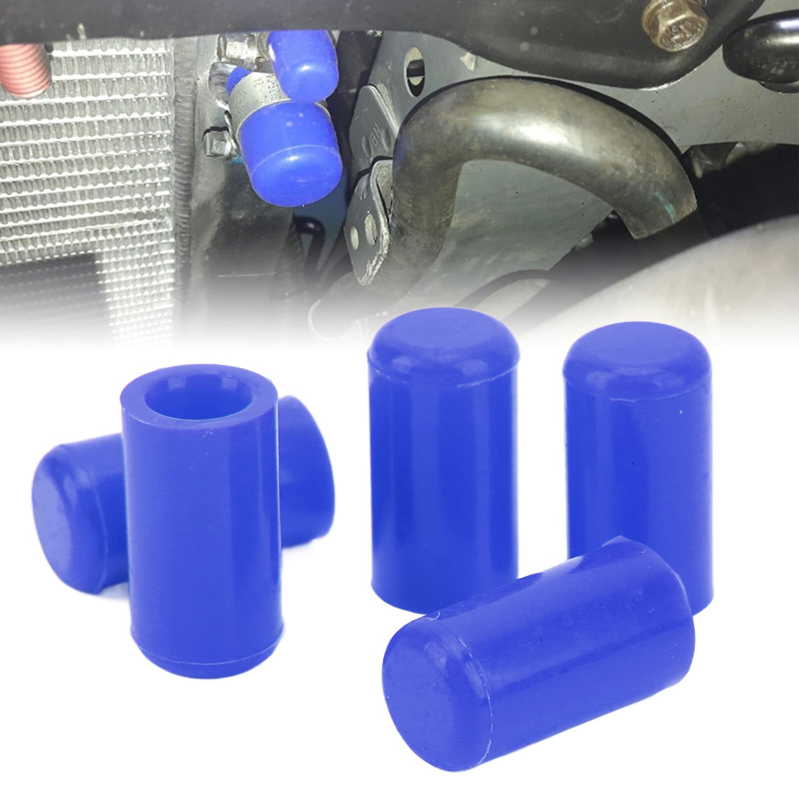 Copri Estremit&agrave; In Vinile Flessibili Fastener Depot &ndash; 1 Pollice Lunghezza X 20 Diametri