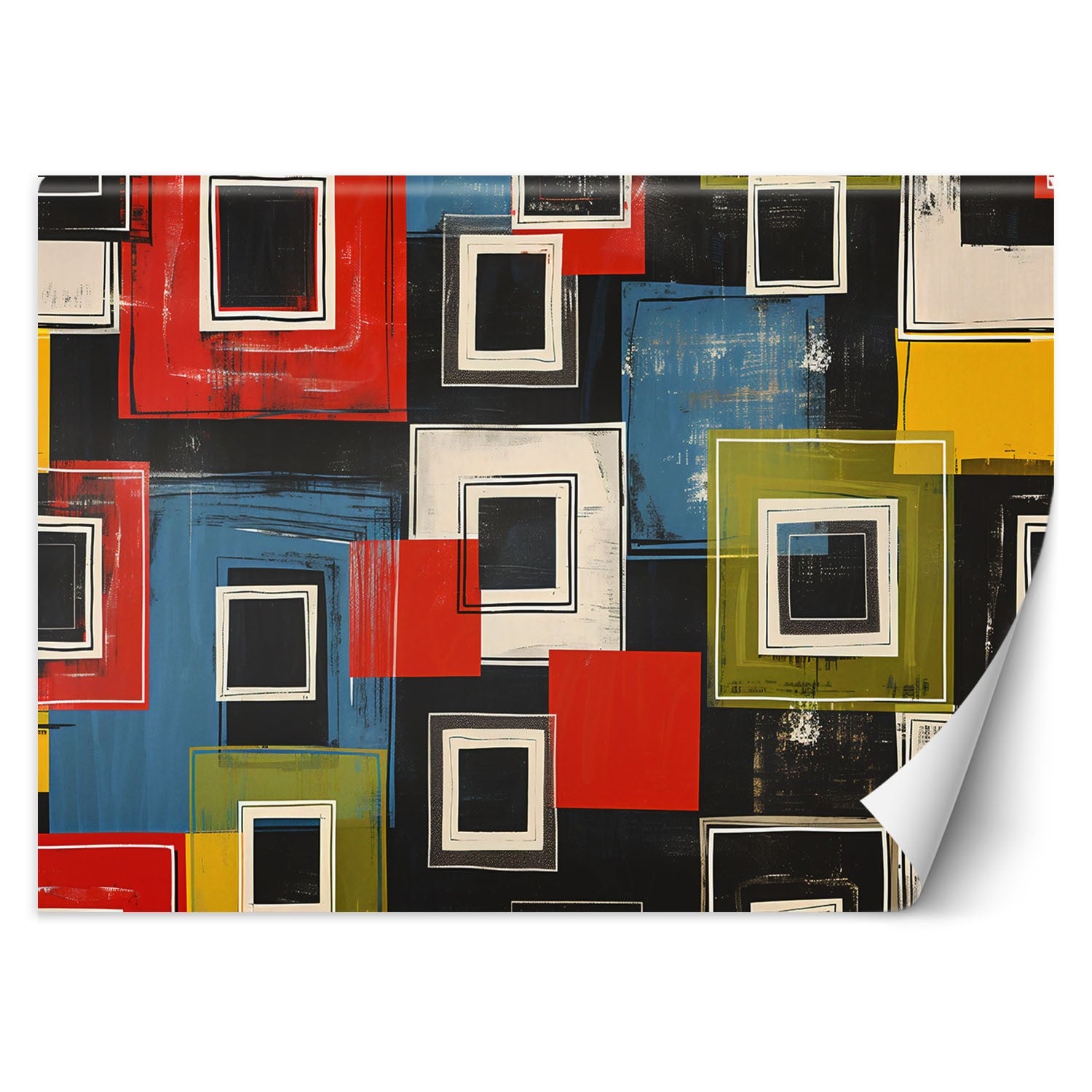 Fototapeta, Kolorowa abstrakcja retro 450x315