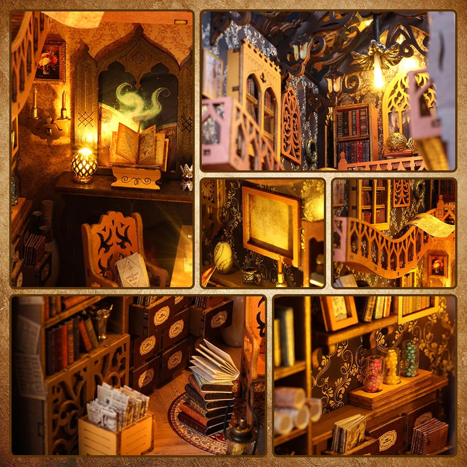 Kit fai da te per casa delle bambole in miniatura