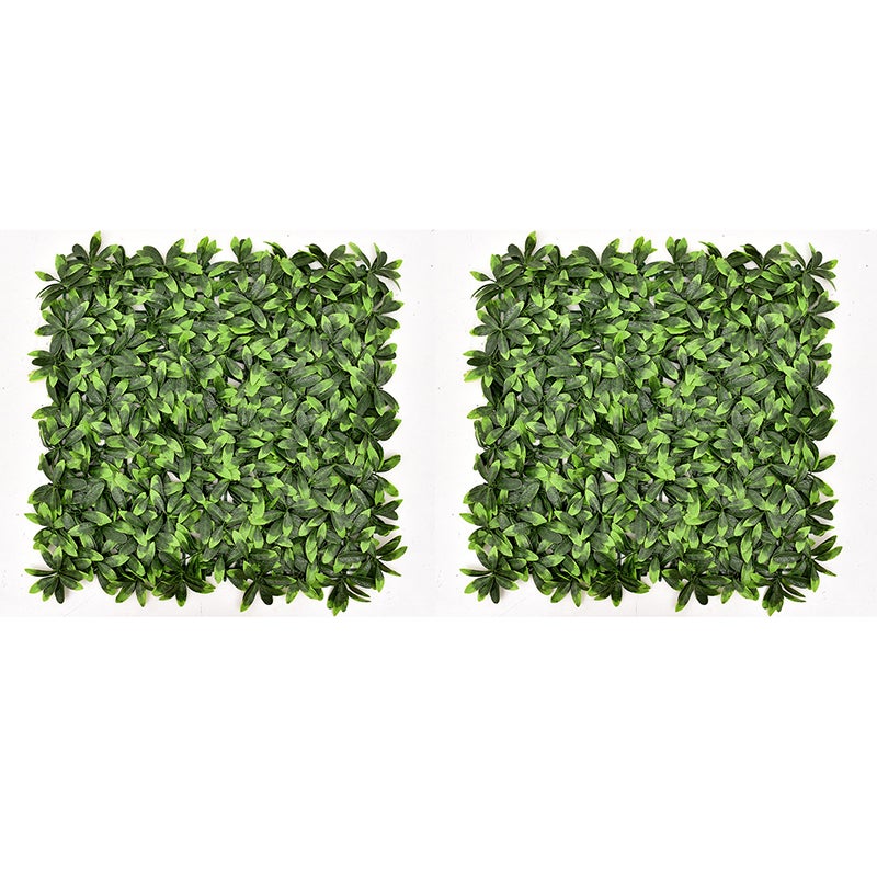 Novart Quadro decorativo Foglie verdi - Completamente Pronto Da Appendere - Decorazione Elegante - Set 6 Immagini - N023064a