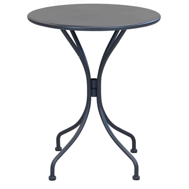 Table Ronde Bar Table ronde d'extérieur Ø60 pour bars et pubs avec structure en acier ...