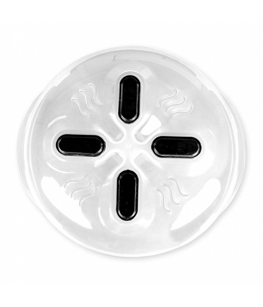 Trade Shop - Coperchio Paraschizzi Con Magneti Per Microonde Con Sfiato A Vapore Hover Cover - - 3