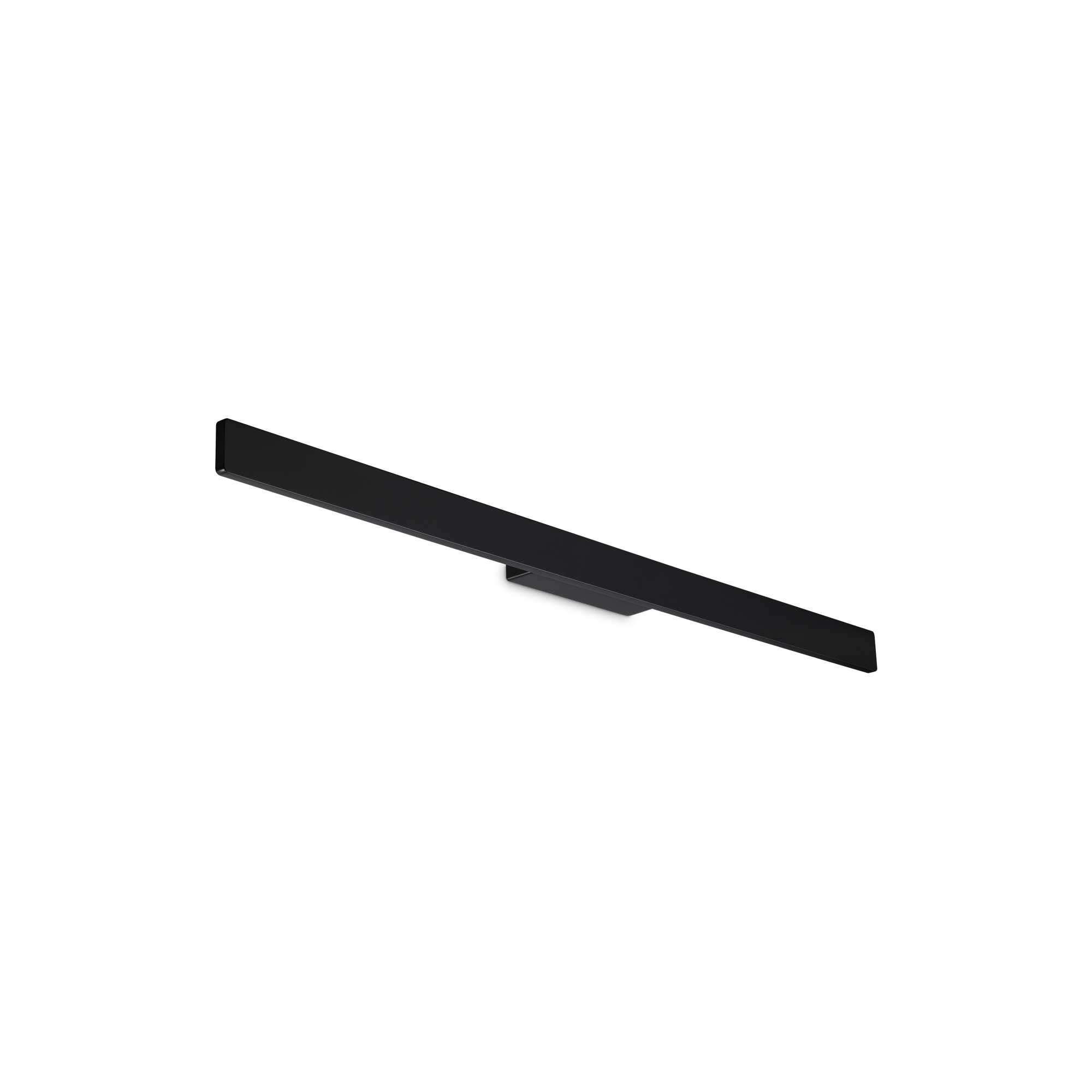 Ideal Lux Linea Aplique De Empotrar Exterior 1950Lm 3000K Ip54 Negro 5Cm