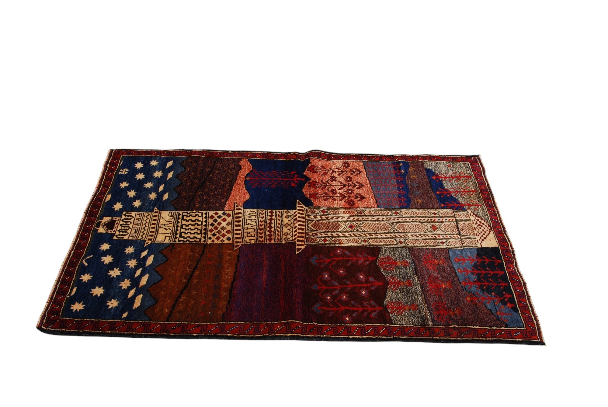 Oryginalny dywan Baluchi - 132x85 CM (GalleriaFarah1970)