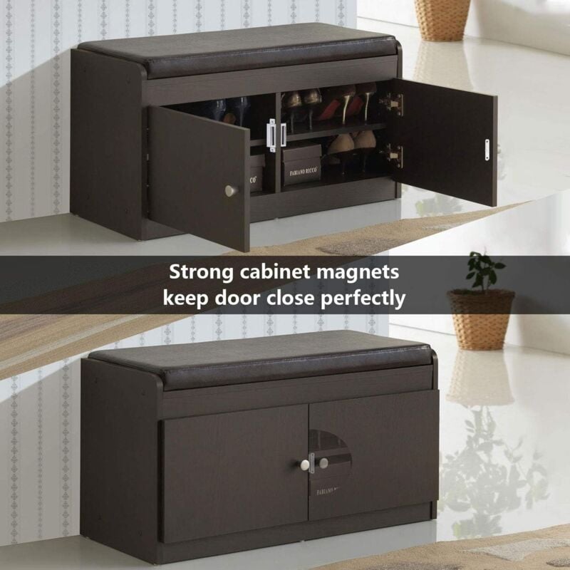 Zaczep magnetyczny, 12 sztuk Zaczepy magnetyczne Magnesy do szafek Magnesy o dużej wytrzymałości Do 6 kg, 53 mm - 3