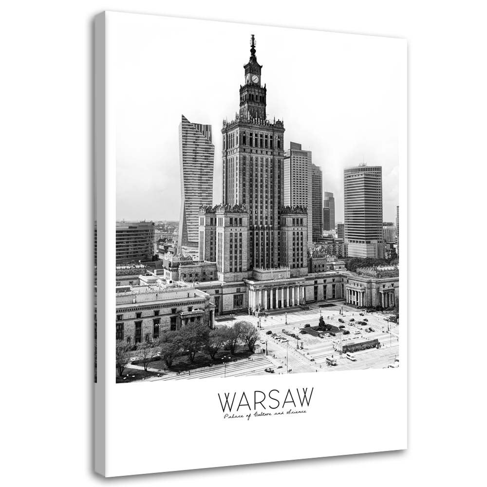 Obraz, Warszawa - Pałac Kultury 70x100