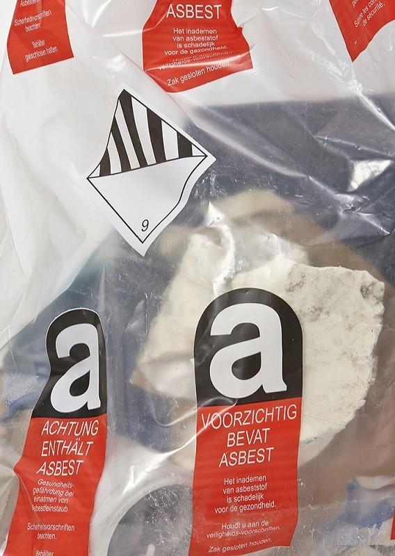 25x | Sac Amiante Transparent 80x120 | 25KG | 80L - 5