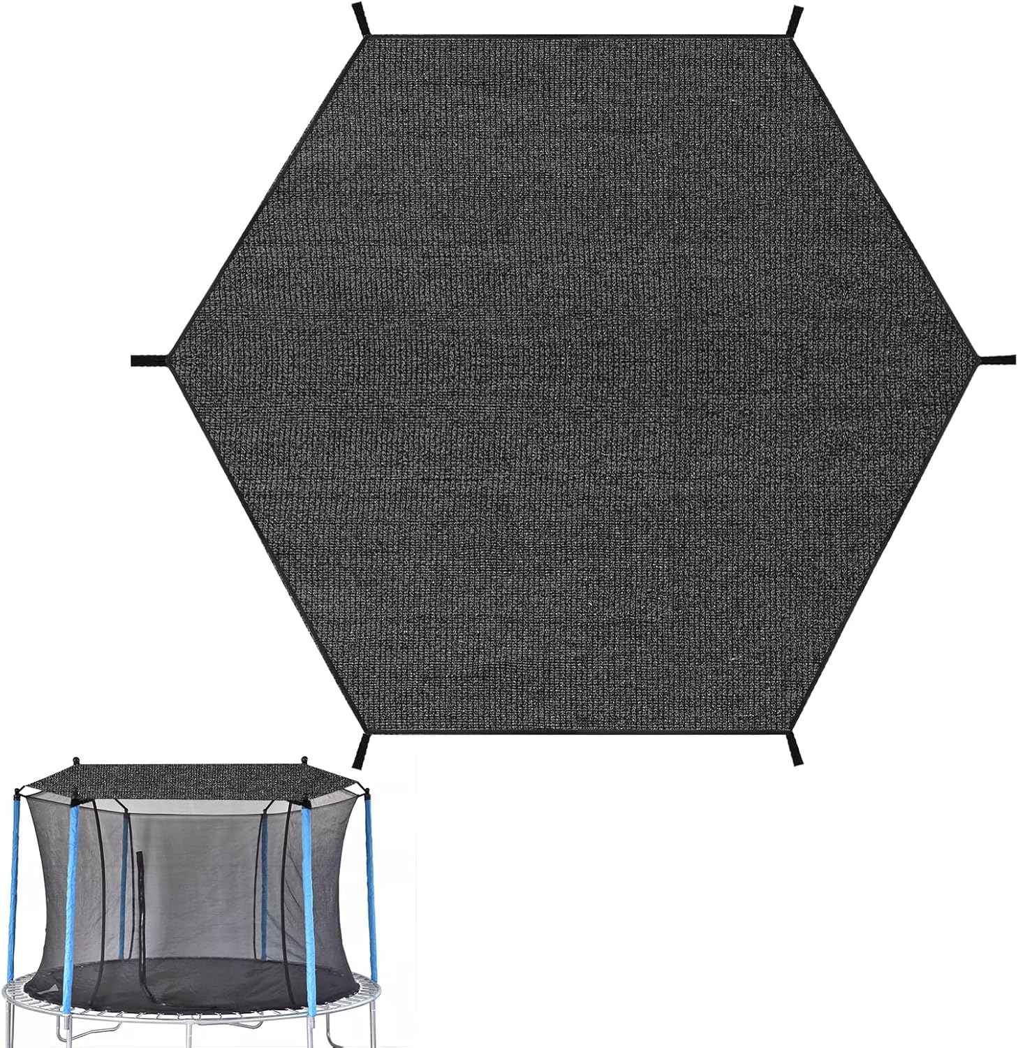 Auvent De Trampoline Tente De Trampoline 6 Pieds PE Abat-Jour De Trampoline étanche Protection