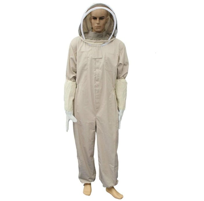 Combinaison d'apiculture professionnelle avec gants, combinaison d'apiculture professionnelle pour homme et femme, combinaison d'apiculture，XXL - 2