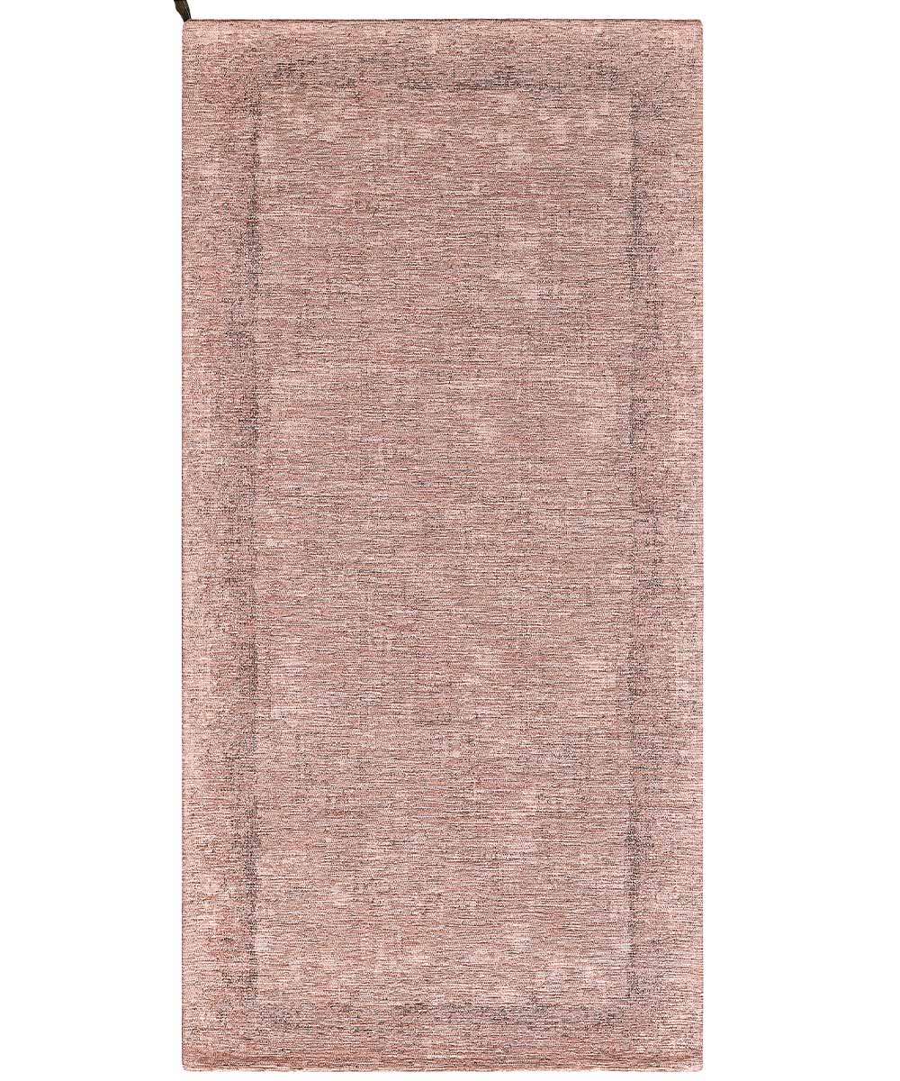 DUBLINO Dywan welurowy antypoślizgowy, 55 x 115 cm, RÓŻOWY | GalleriaFarah1970