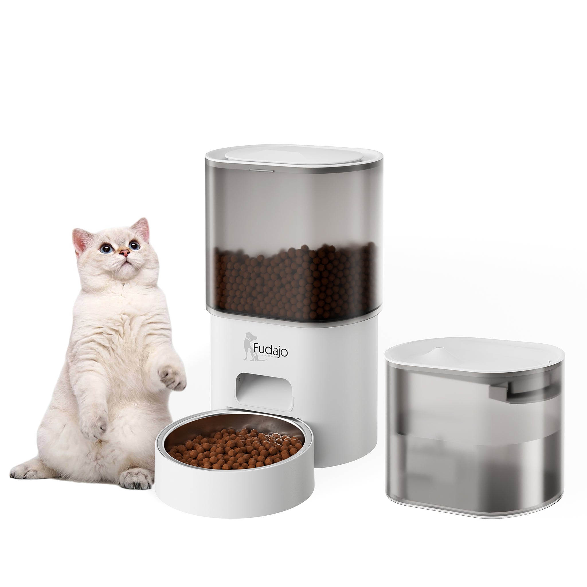 Kit Mangiatoia Abbeveratoio Galline Automatico Sistema Distributore Acqua Mangime Pollaio 11l + 12kg Regolabile