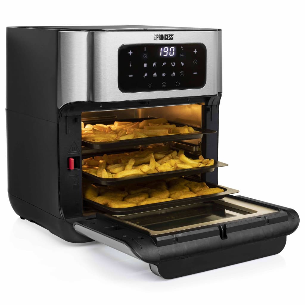Friggitrice senza Olio Princess 182065 1500 W Argentato 10 L - 5
