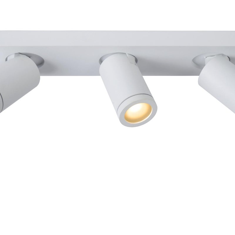 Reflektor sufitowy Spot TAYLOR biały 3xGU10x5W wym: 12,5 x 38 x 10 cm IP44 Lucide