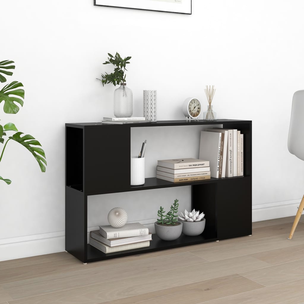 VidaXL Scaffale Da Cucina Impilabile In Truciolato Nero 50x15x16 Cm – Organizer Per Armadietti E Bancone