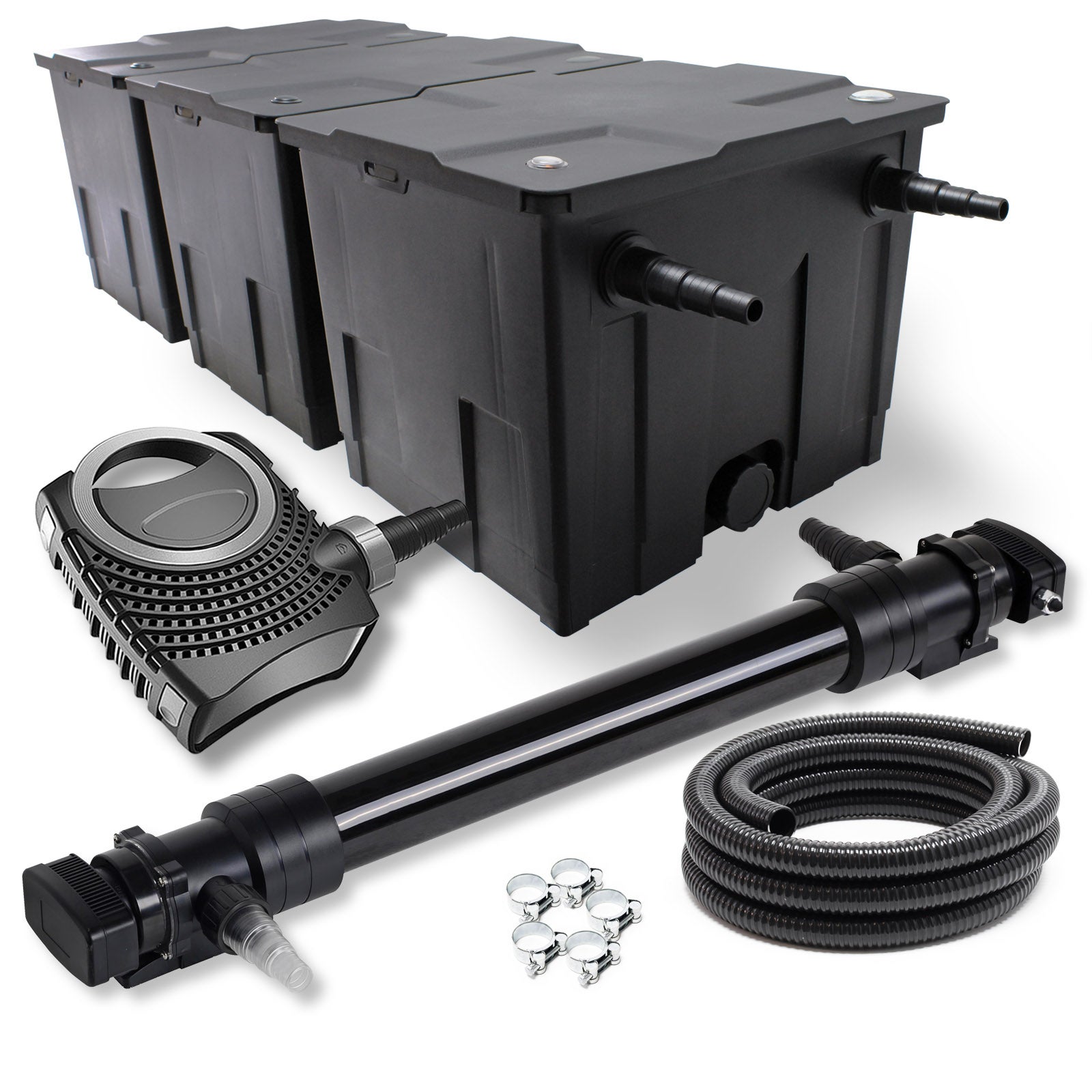 Lot Éponges Filtrantes Compatibles Sunsun CBF-200T / CBF-350 / CBF-350B / CBF-350C / CBF-550 – Filtration Bassin & Étang De Qualité