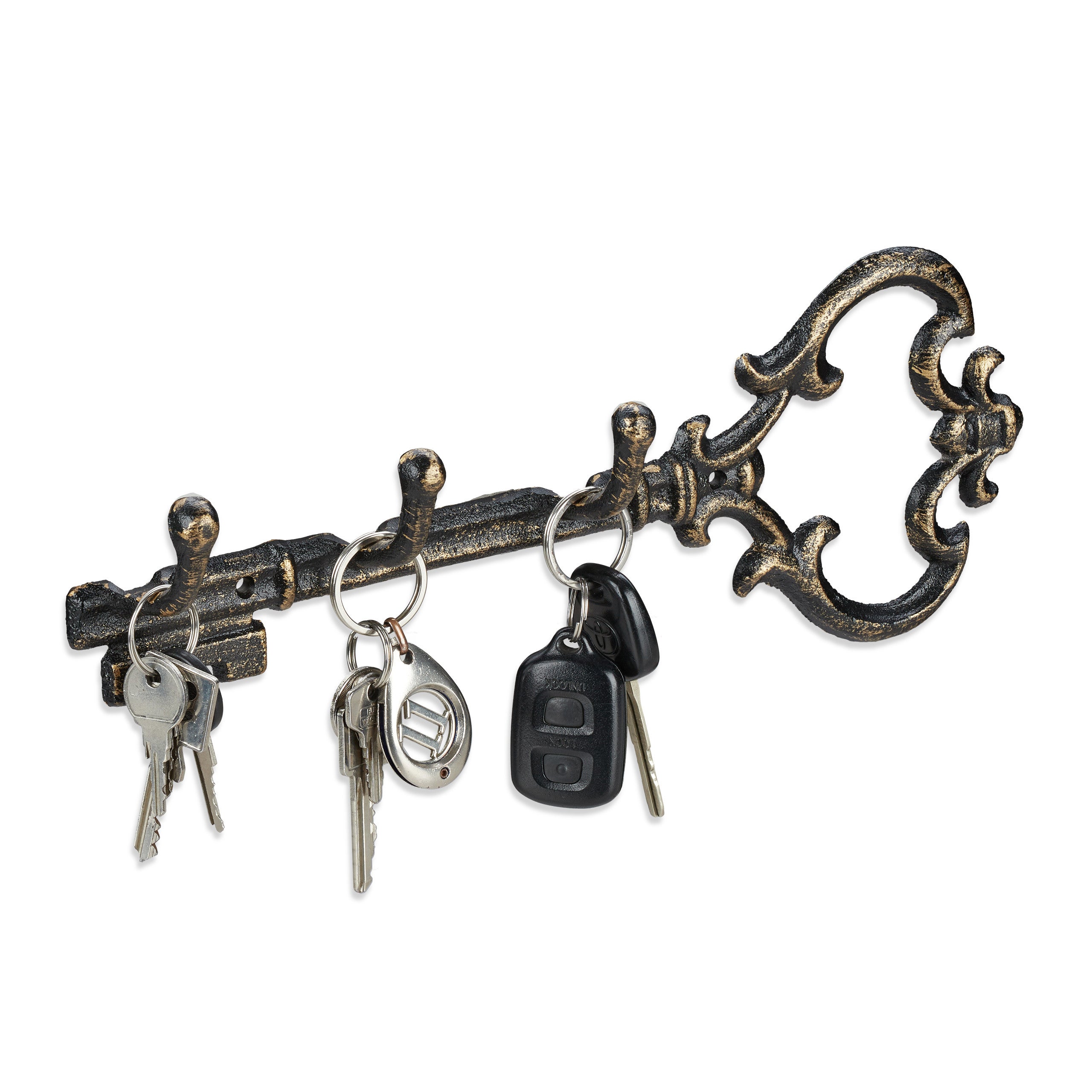 Panneau Perforé Relaxdays 45x45 Cm Avec 9 Accessoires - Organisation Outils Atelier Ou Garage