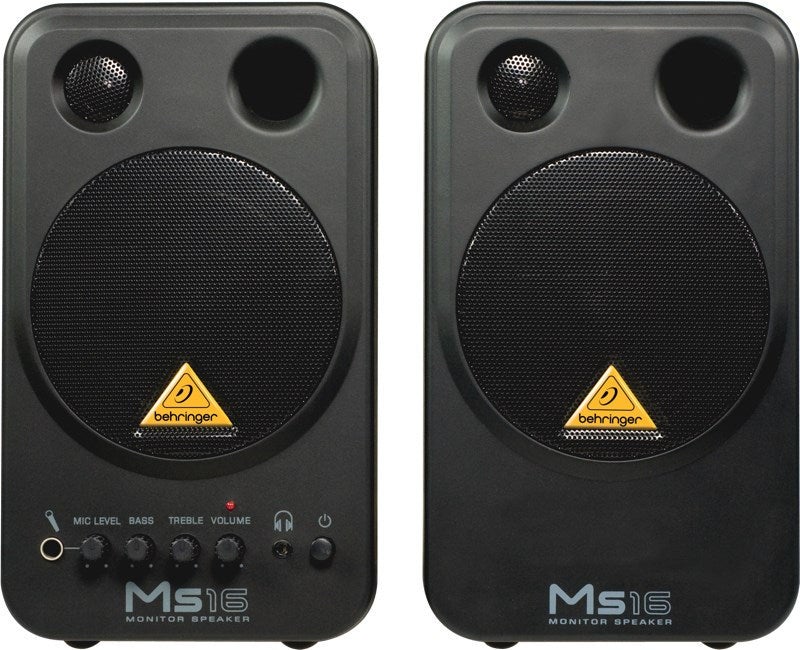 Behringer Altavoz Ms16 2 Vías 16W 2-Way Negro , Leroy Merlin