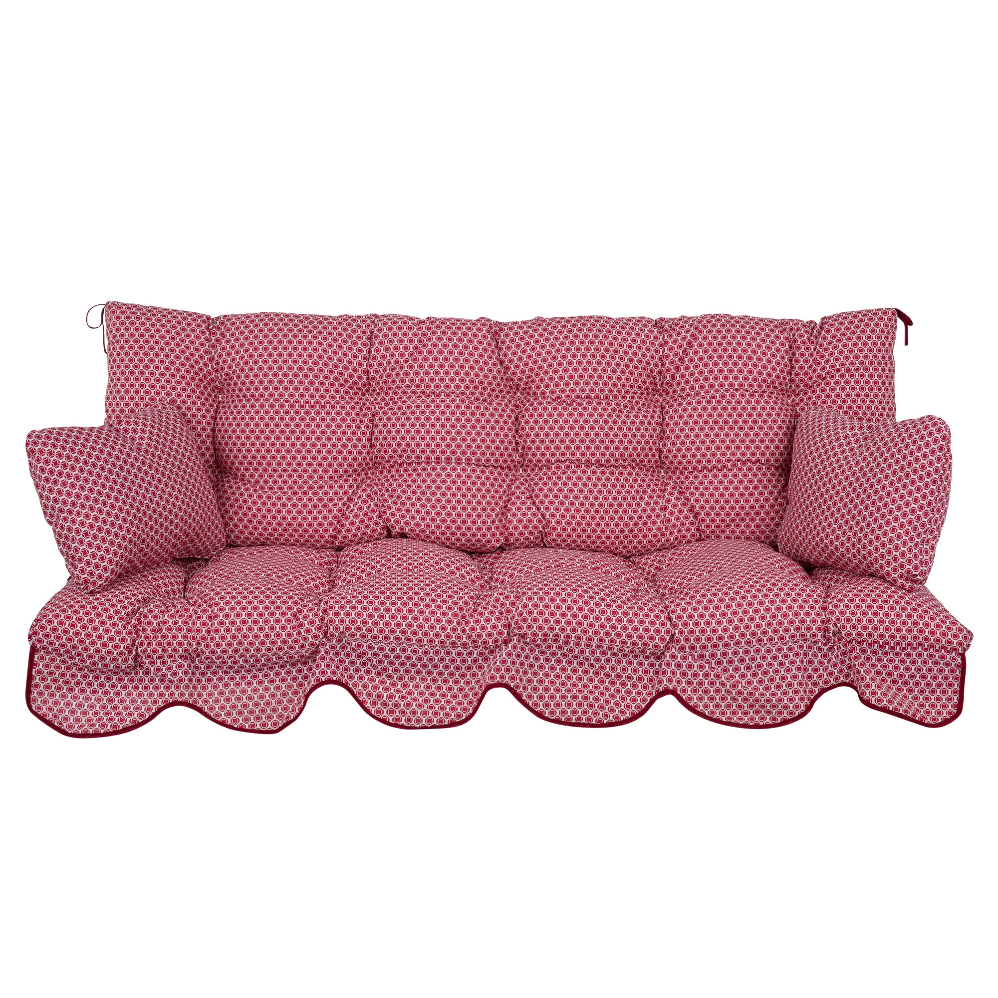 Poduszki na huśtawkę 170 cm Bora czerwony Patio