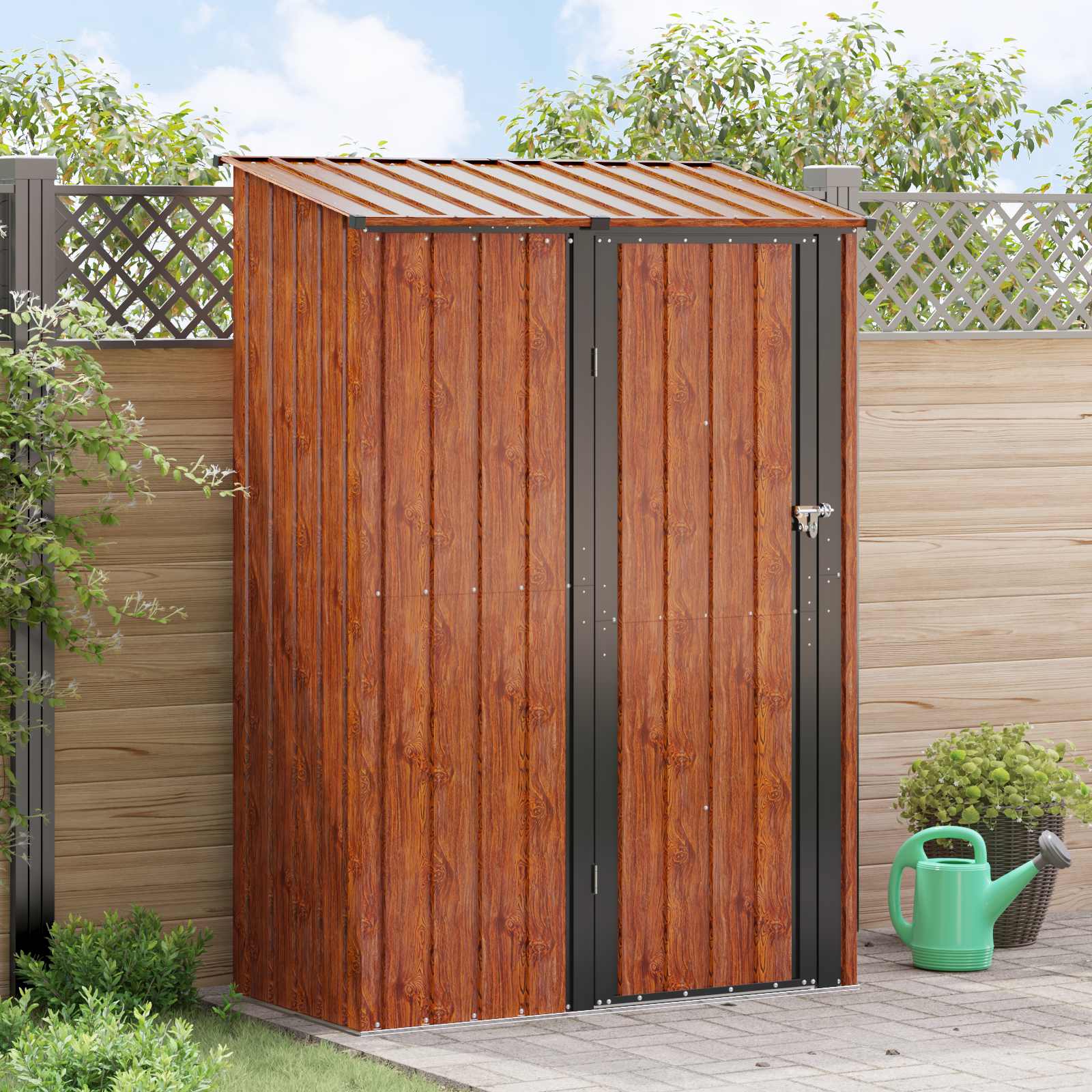 abri-de-jardin-marron-en-m-tal-140-5x74x200-cm-r-sistant-la