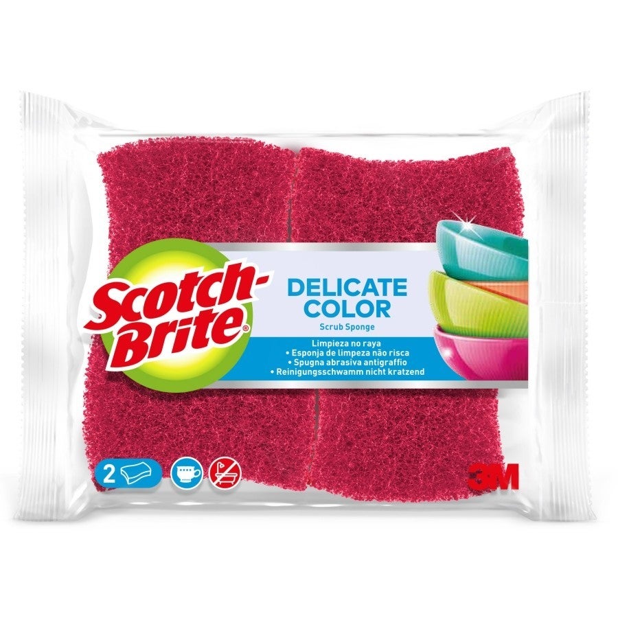 Lot De 3 Éponges À Récurer Pour Cuisine, Vaisselle, Salle De Bain Motif