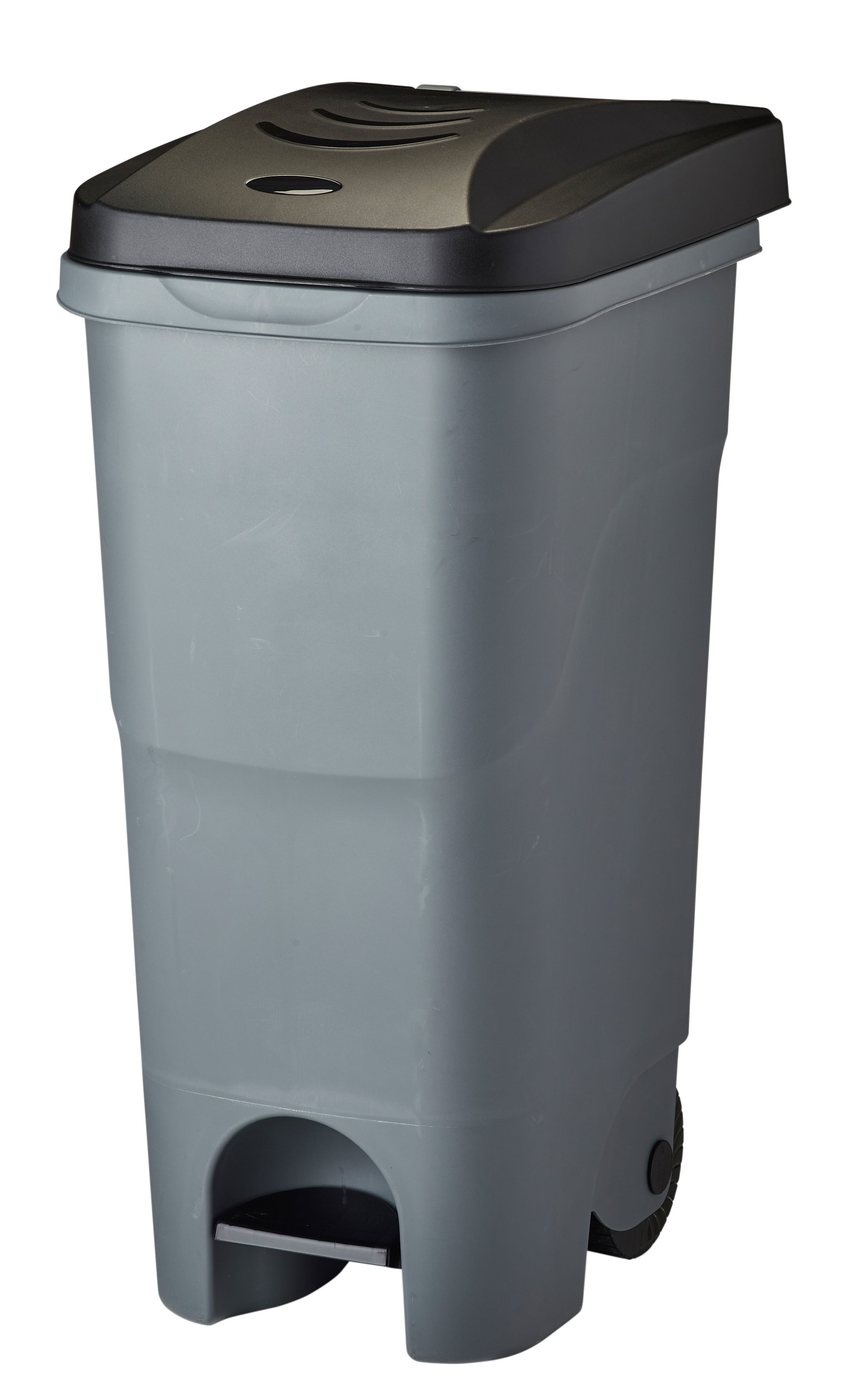 Poubelle mobile à pédale idéal pour le tri 85L ROULY ROSSIGNOL