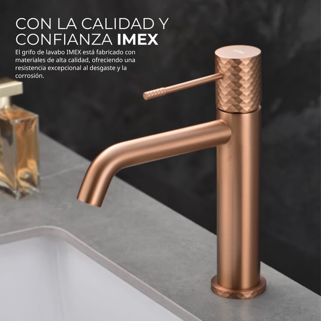 Baño Grifo Lavabo Color Cobre Grifería Grifo Lavabo Color Bronce