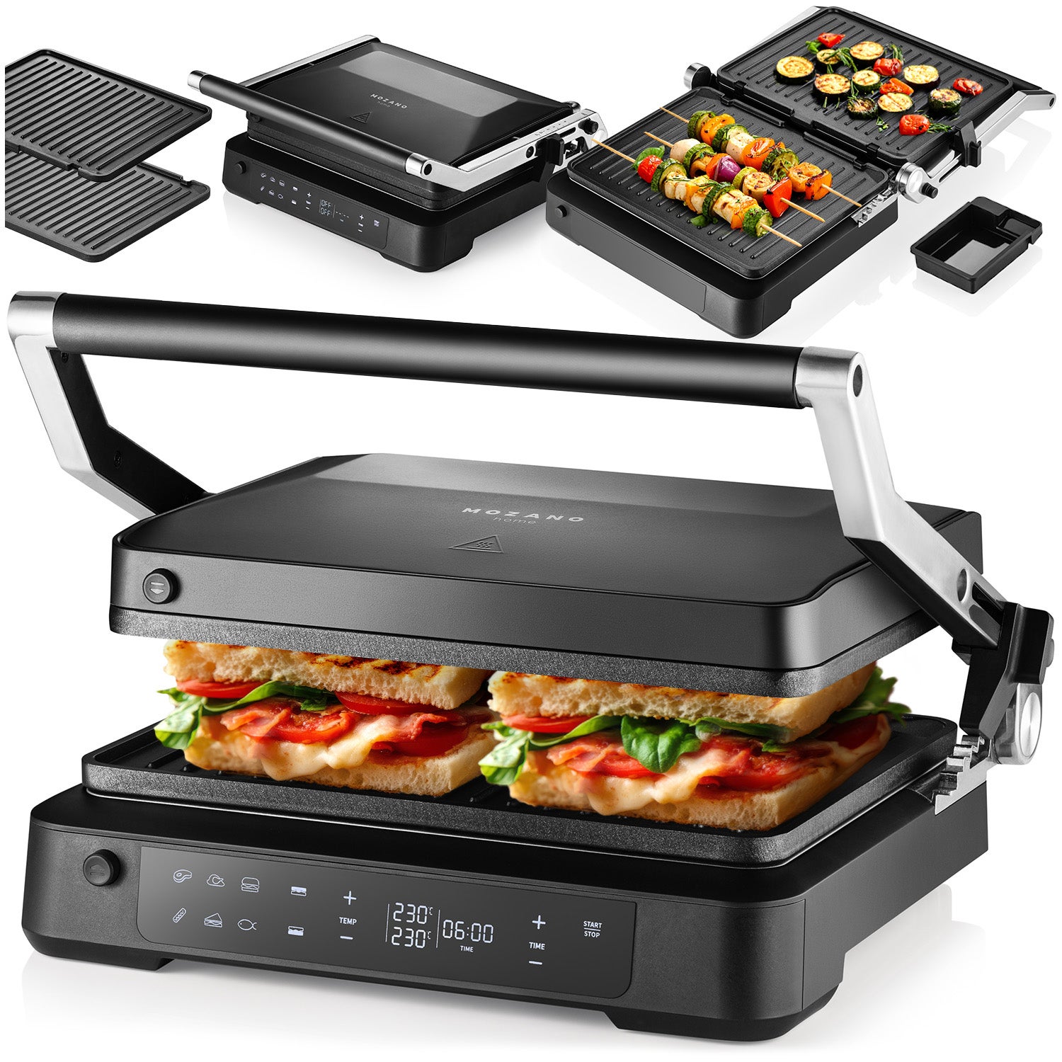 Grill elektryczny Mozano Dual Cook