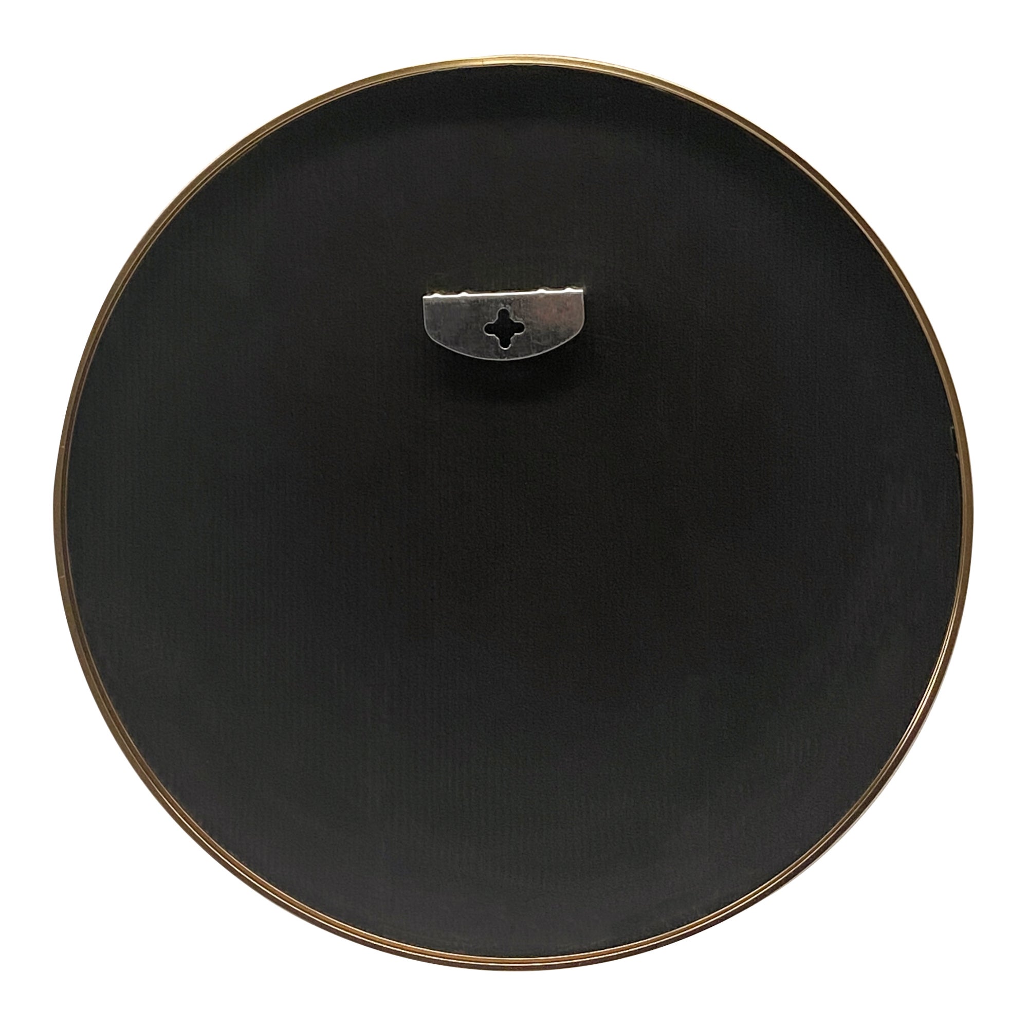 Miroir mural Modugno rond diamètre 60 cm doré [en.casa] - 3