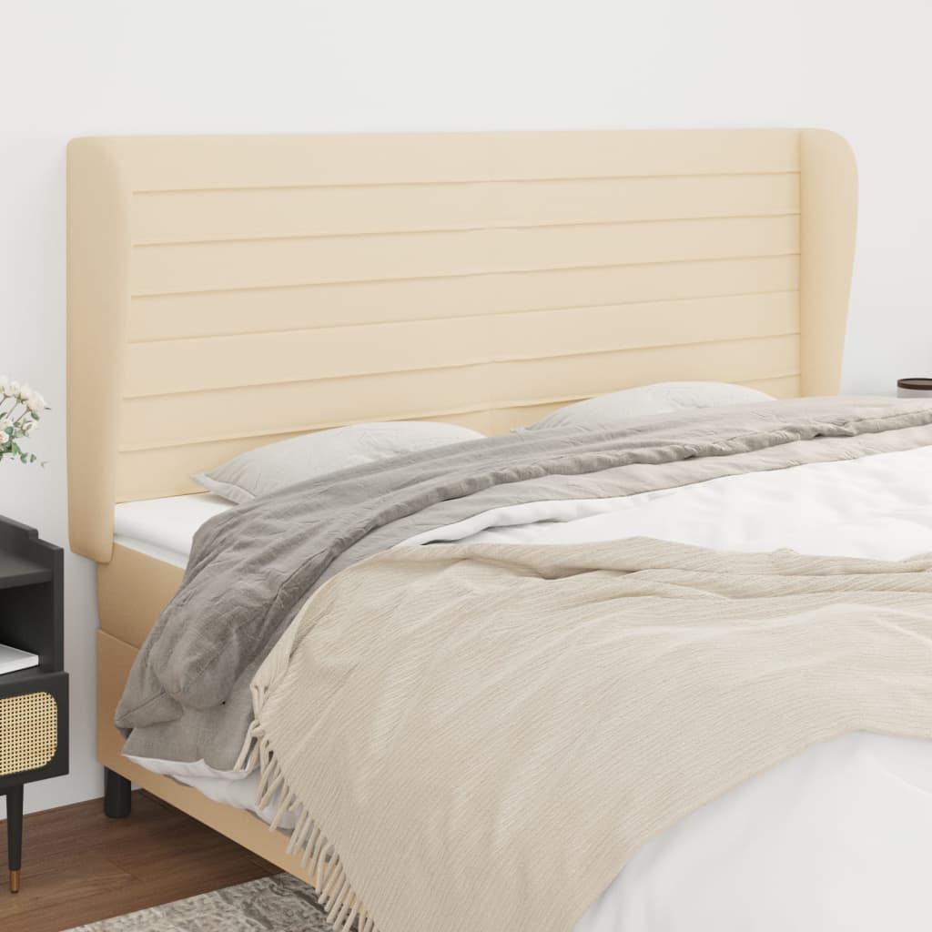 Tête De Lit à LED Crème 180cm Avec Éclairage Coloré Réglable - Design Élégant Et Confortable Pour Chambre Moderne