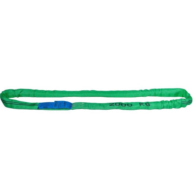 Estrope à haute résistance CMU 2000kg - Verte - Cobaltix - Longueur (m) 1