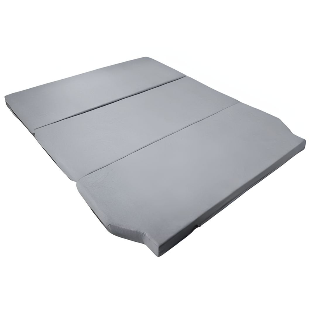 Cama camper volkswagen multivan - 8cm de grosor con hr 25kg/m3 y 6cm de viscoelásticaa - gris