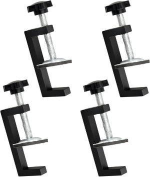 Lot De 8 Pinces En C Réglables 8-54 Mm - Acier Inoxydable 304 - Avec Patins Caoutchouc