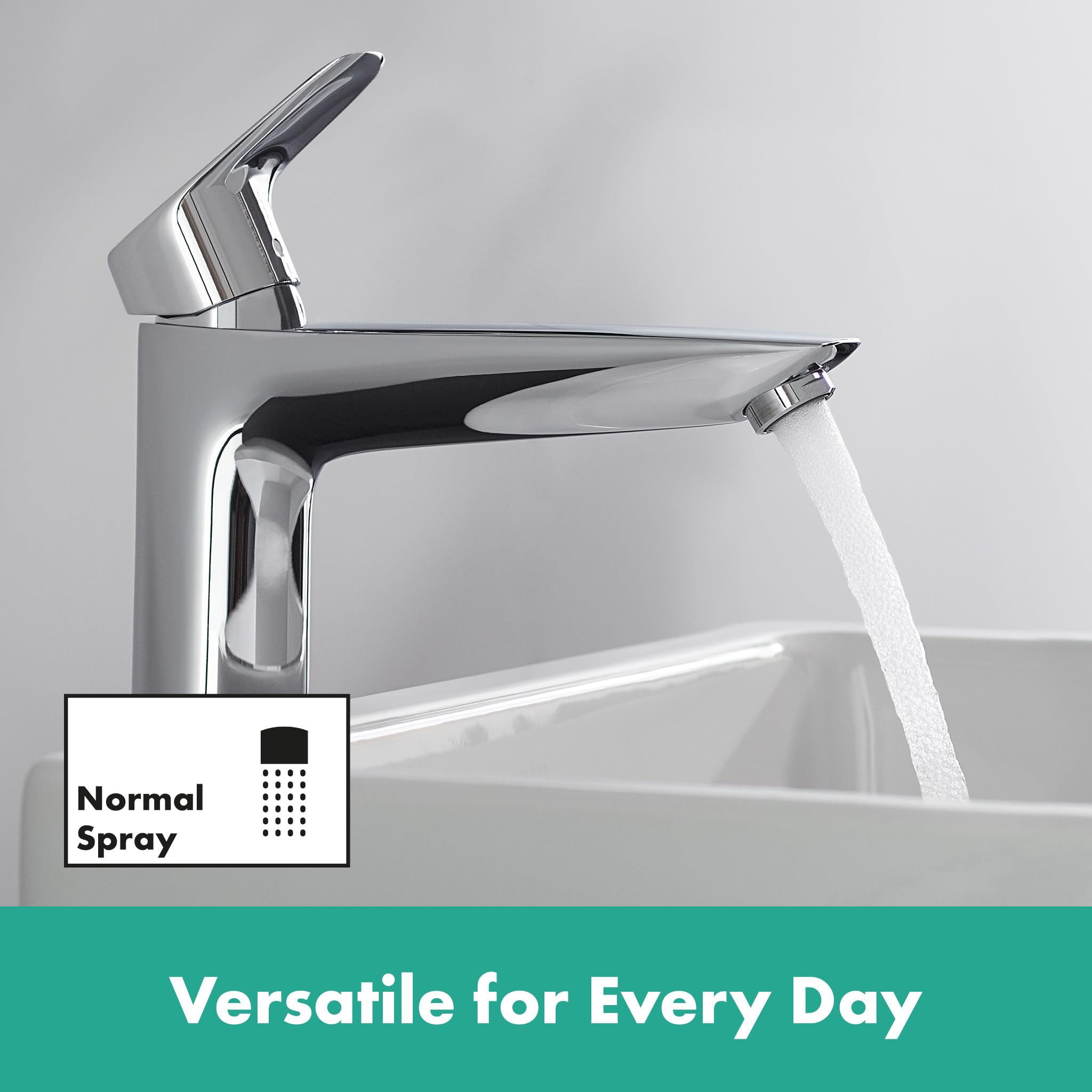 HANSGROHE Mitigeur lavabo haut Logis 190 taille XL - 7