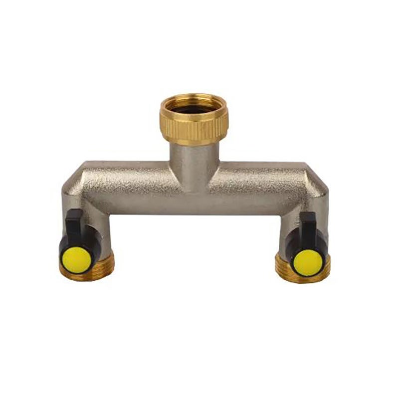 Dwukierunkowy rozdzielacz wody, zawór kulowy przełączający 3/4 cala do kranu, ogród