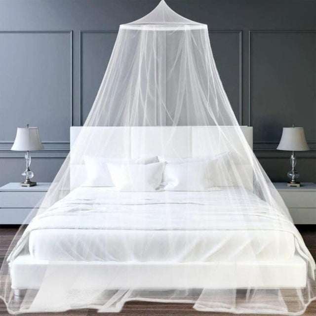 Mosquitera para cama de matrimonio, mosquitera universal para cama de matrimonio, tejido de tul, mosquitera para viajes al aire libre, mosquitera pleg