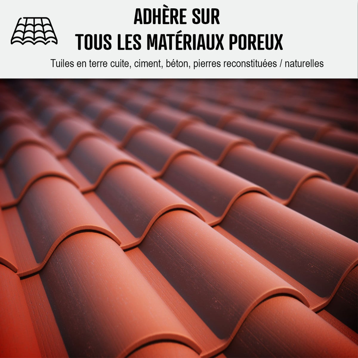 Hydrofuge Toiture, imperméabilisant toiture incolore - IMPERTOITURE HYDRO - 20 L (jusqu'à 100 m²) - ARCANE INDUSTRIES - 4