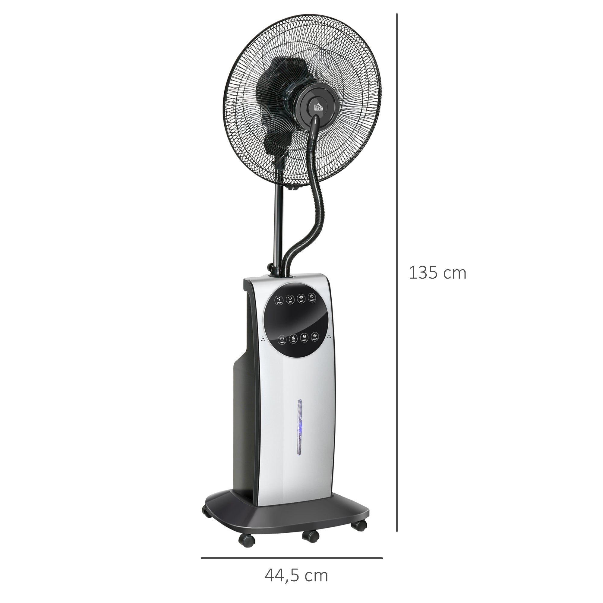 ventilateur Plastique HOMCOM - 3