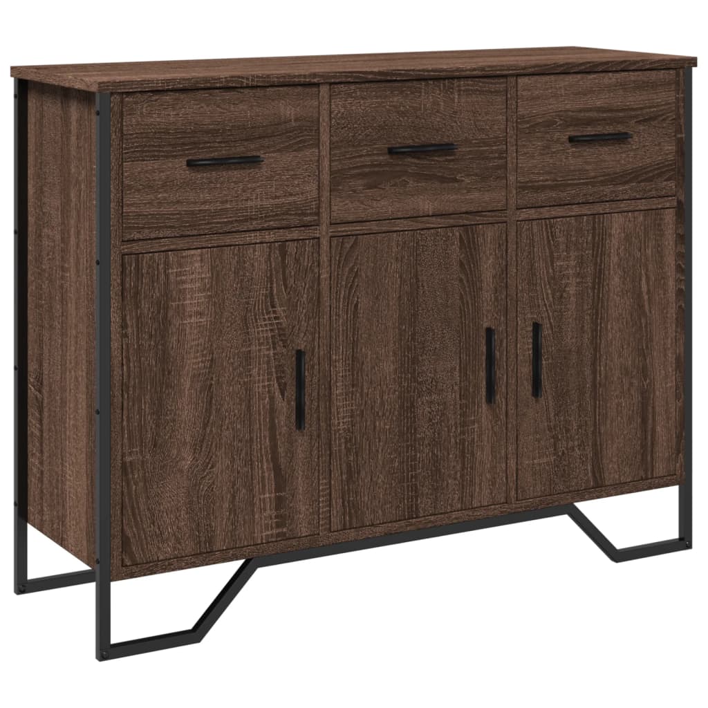 Mobile TV BAÏTA Helena | Legno Ingegnerizzato Effetto Rovere Chiaro | 90 Cm Larghezza | Con Anta In Vimini E Scomparti Passacavi | Stile Bohémien Chic | Per Salotto O Camera